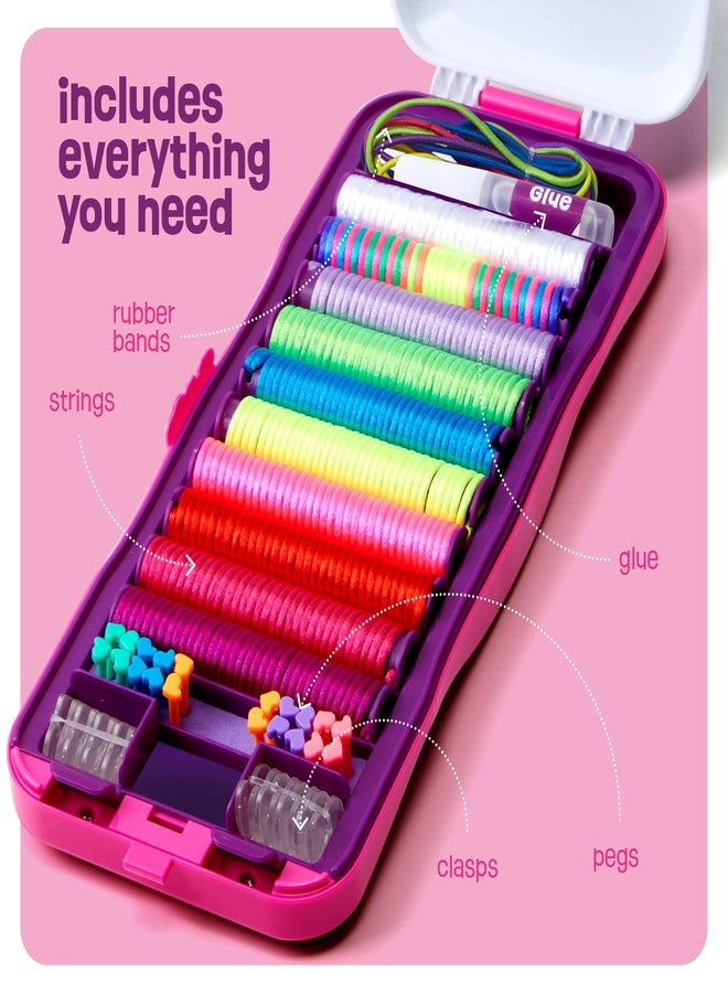 Pretty Me Friendship Bracelet Making Kit for Girls - Crafts for Girl - String Bracelets Maker - Gifts for 8-12 Year Old Kid - Birthday Gift Ideas & Kits Toys Ages 8, 9, 10, 11, 12 - Kids Age 8-12 Olds - Image 2